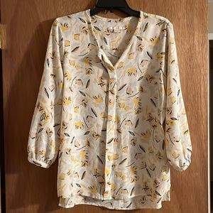 Printed lightweight blouse